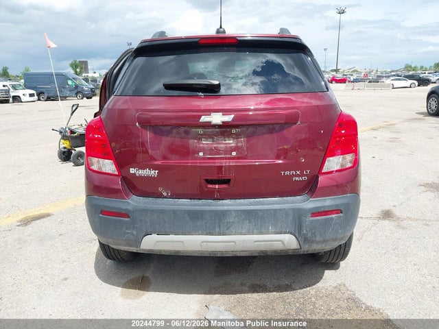 Продаж на аукціоні авто 2016 Chevrolet Trax Lt, vin: 3GNCJPSB6GL272638, номер лоту: 20244799