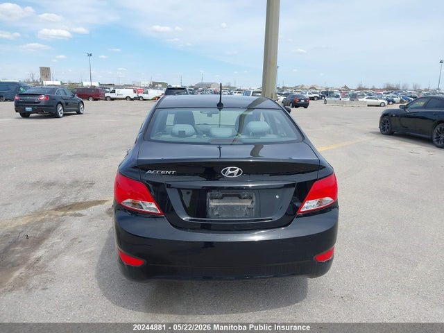 20244881 :رقم المزاد ، KMHCT4AE7HU299654 vin ، 2017 Hyundai Accent Se مزاد بيع