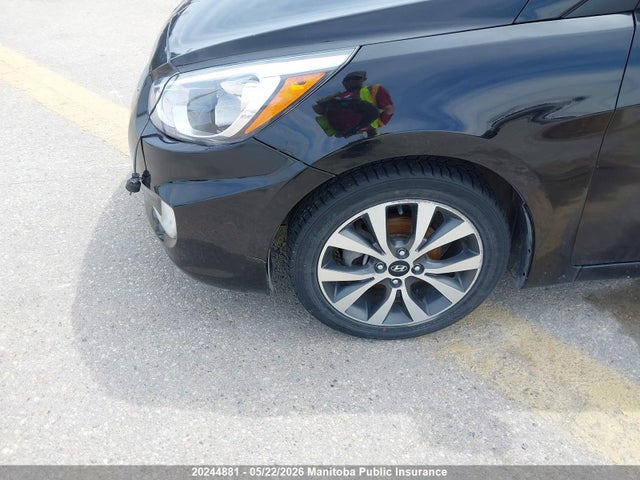 20244881 :رقم المزاد ، KMHCT4AE7HU299654 vin ، 2017 Hyundai Accent Se مزاد بيع