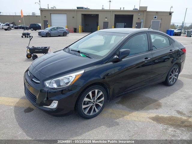 20244881 :رقم المزاد ، KMHCT4AE7HU299654 vin ، 2017 Hyundai Accent Se مزاد بيع