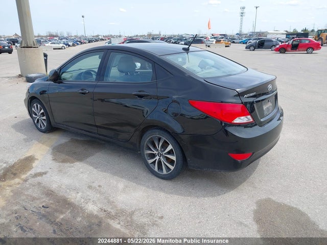 20244881 :رقم المزاد ، KMHCT4AE7HU299654 vin ، 2017 Hyundai Accent Se مزاد بيع