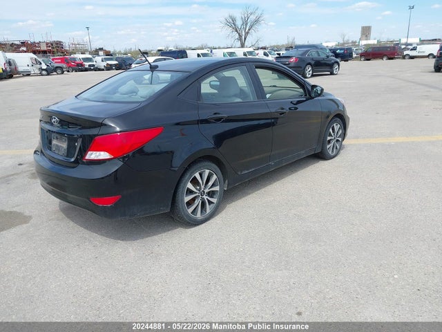 20244881 :رقم المزاد ، KMHCT4AE7HU299654 vin ، 2017 Hyundai Accent Se مزاد بيع