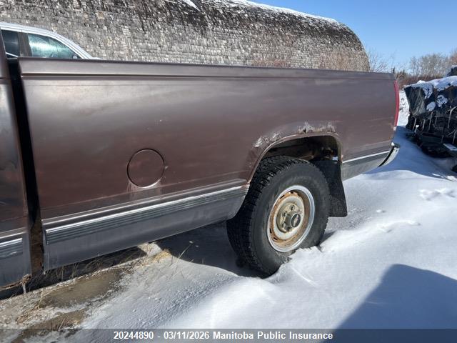 20244890 :رقم المزاد ، 2GCDK14K7M1119350 vin ، 1991 Chevrolet K/v 10/1500 Pickup مزاد بيع