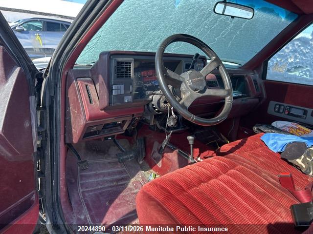 20244890 :رقم المزاد ، 2GCDK14K7M1119350 vin ، 1991 Chevrolet K/v 10/1500 Pickup مزاد بيع