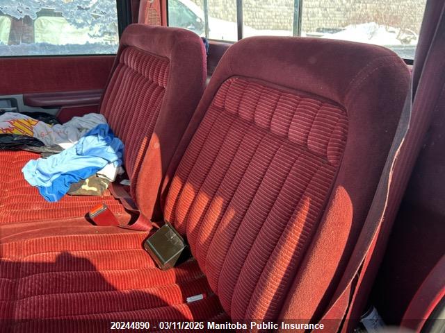 20244890 :رقم المزاد ، 2GCDK14K7M1119350 vin ، 1991 Chevrolet K/v 10/1500 Pickup مزاد بيع