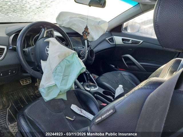 Aukcja sprzedaży 2012 Hyundai Veloster, vin: KMHTC6ADXCU053256, numer aukcji: 20244923
