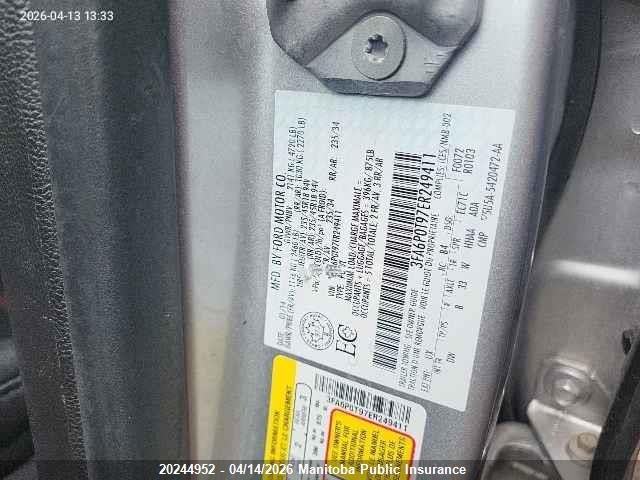 Продаж на аукціоні авто 2014 Ford Fusion Se, vin: 3FA6P0T97ER249411, номер лоту: 20244952