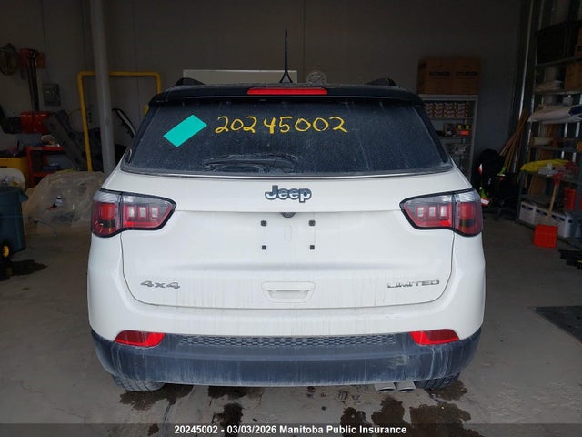 Продаж на аукціоні авто 2018 Jeep Compass Limited, vin: 3C4NJDCB3JT412781, номер лоту: 20245002