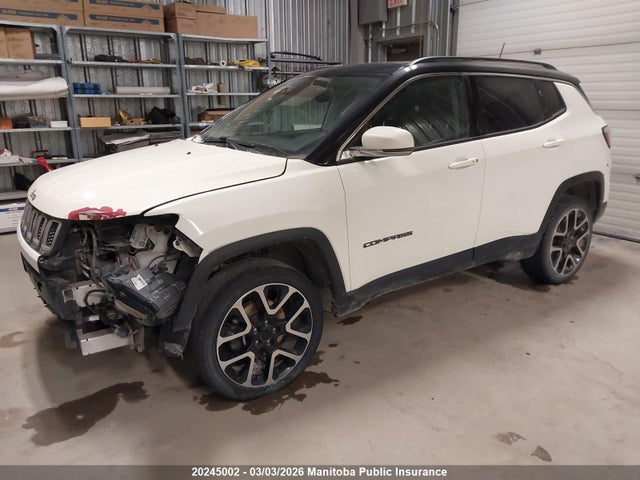 Продаж на аукціоні авто 2018 Jeep Compass Limited, vin: 3C4NJDCB3JT412781, номер лоту: 20245002