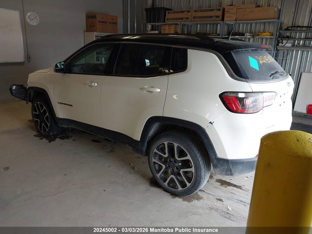 Продаж на аукціоні авто 2018 Jeep Compass Limited, vin: 3C4NJDCB3JT412781, номер лоту: 20245002