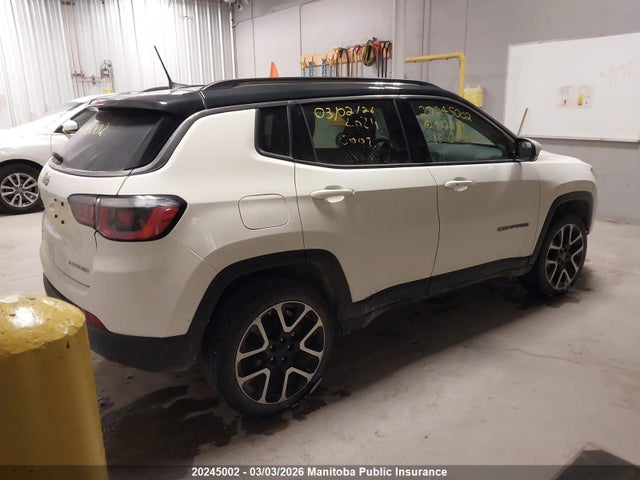 Продаж на аукціоні авто 2018 Jeep Compass Limited, vin: 3C4NJDCB3JT412781, номер лоту: 20245002