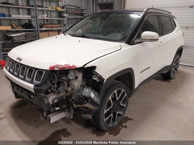 Продаж на аукціоні авто 2018 Jeep Compass Limited, vin: 3C4NJDCB3JT412781, номер лоту: 20245002