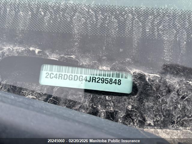 2C4RDGDG4JR295848 Dodge Grand Caravan Crew