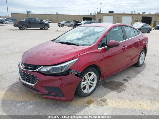Aukcja sprzedaży 2017 Chevrolet Cruze Lt Turbo, vin: 3G1BE5SM1HS540462, numer aukcji: 20245077