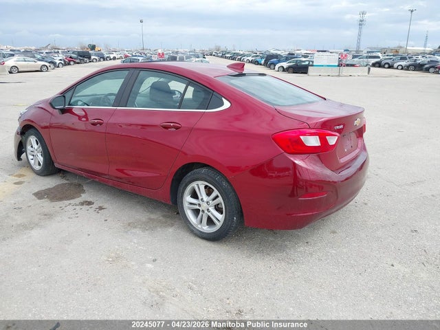 Aukcja sprzedaży 2017 Chevrolet Cruze Lt Turbo, vin: 3G1BE5SM1HS540462, numer aukcji: 20245077