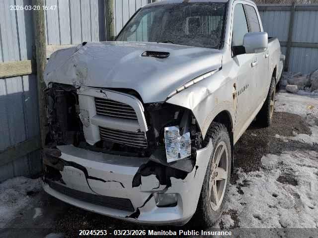 20245253 :رقم المزاد ، 1C6RD7MT5CS334923 vin ، 2012 Dodge Ram 1500 Sport Crew Cab مزاد بيع