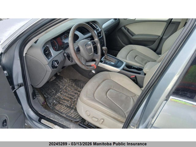 Продаж на аукціоні авто 2009 Audi A4 2.0t Quattro, vin: WAUGF78K89A080762, номер лоту: 20245289