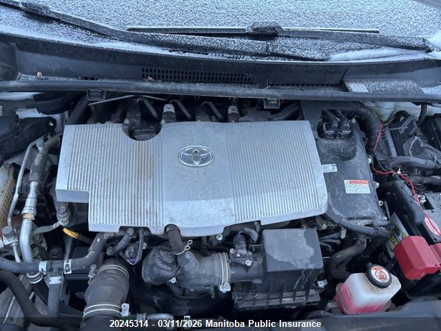 20245314 :رقم المزاد ، JTDL9RFU4L3019784 vin ، 2020 Toyota Prius Awd-e مزاد بيع