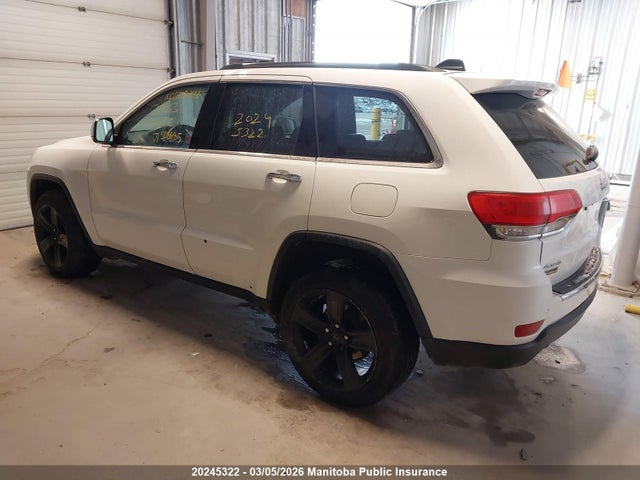 Продажа на аукционе авто 2014 Jeep Grand Cherokee Limited, vin: 1C4RJFBG0EC508685, номер лота: 20245322