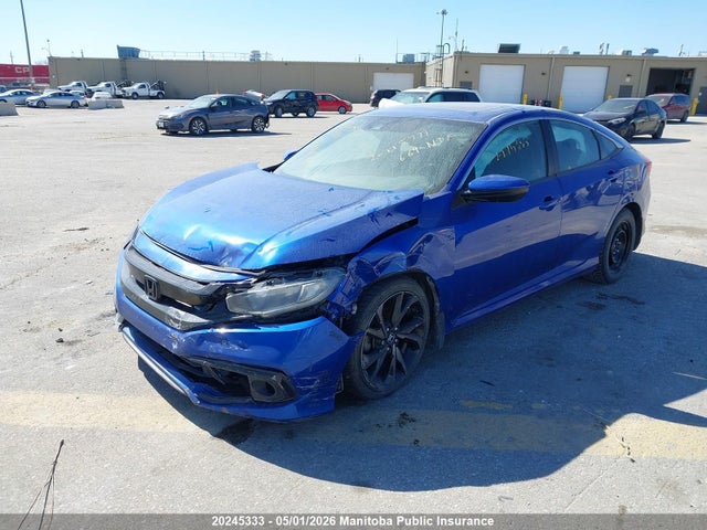 Продажа на аукционе авто 2019 Honda Civic, vin: 2HGFC2F84KH016776, номер лота: 20245333
