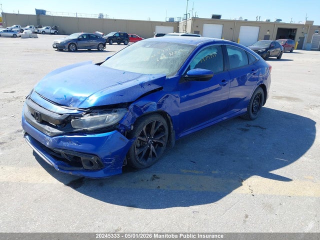 Продажа на аукционе авто 2019 Honda Civic, vin: 2HGFC2F84KH016776, номер лота: 20245333