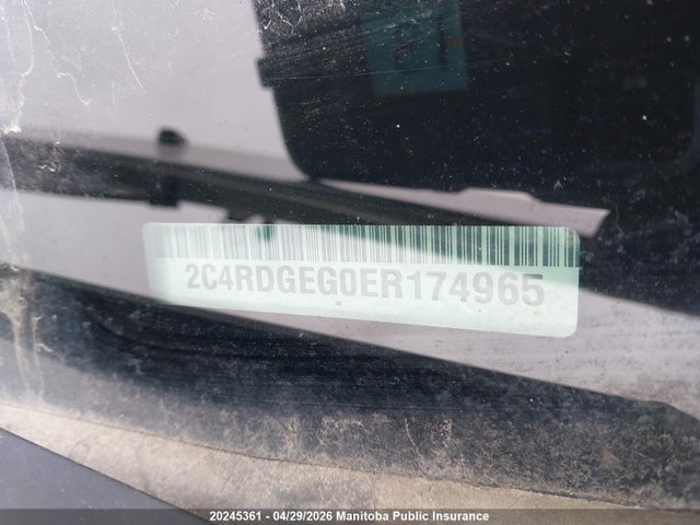 Aukcja sprzedaży 2014 Dodge Grand Caravan R/t, vin: 2C4RDGEG0ER174965, numer aukcji: 20245361