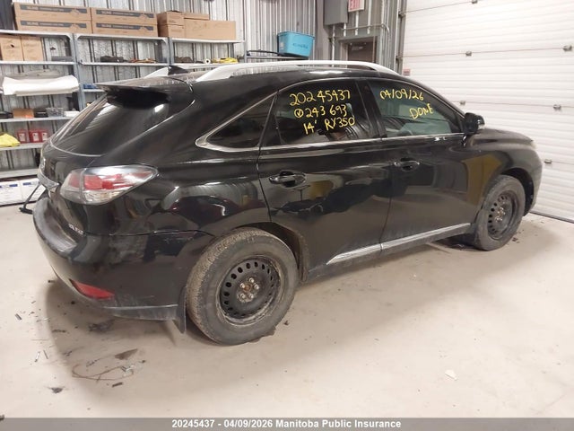 2014 Lexus Rx350 მანქანა იყიდება აუქციონზე, vin: 2T2BK1BAXEC243693, აუქციონის ნომერი: 20245437