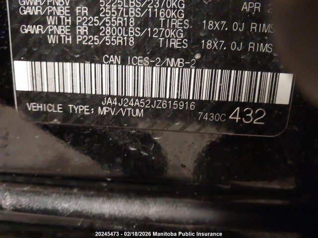 JA4J24A52JZ615916 Mitsubishi Outlander Se Hybrid