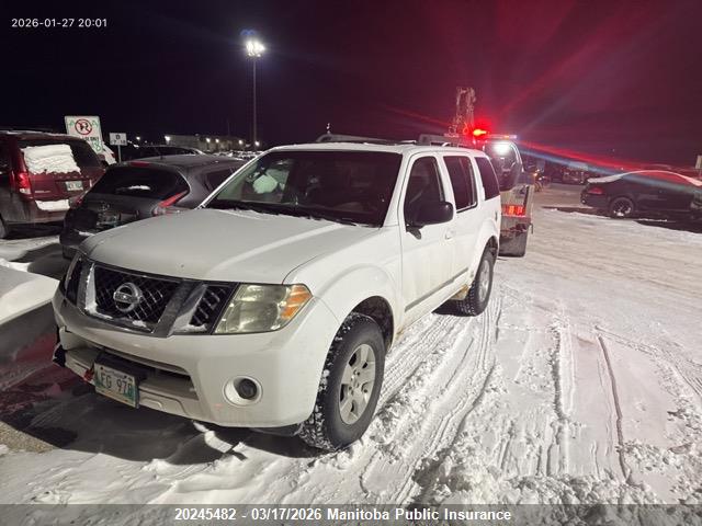 Aukcja sprzedaży 2009 Nissan Pathfinder Le, vin: 5N1AR18BX9C601526, numer aukcji: 20245482