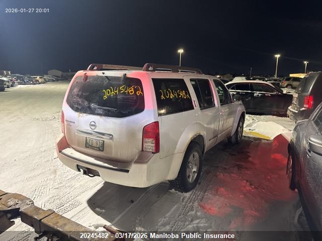 Aukcja sprzedaży 2009 Nissan Pathfinder Le, vin: 5N1AR18BX9C601526, numer aukcji: 20245482
