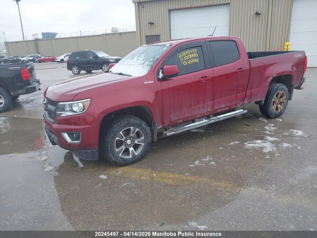 1GCPTDE16H1251061 Chevrolet Colorado Z71 Crew Cab