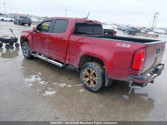 1GCPTDE16H1251061 Chevrolet Colorado Z71 Crew Cab