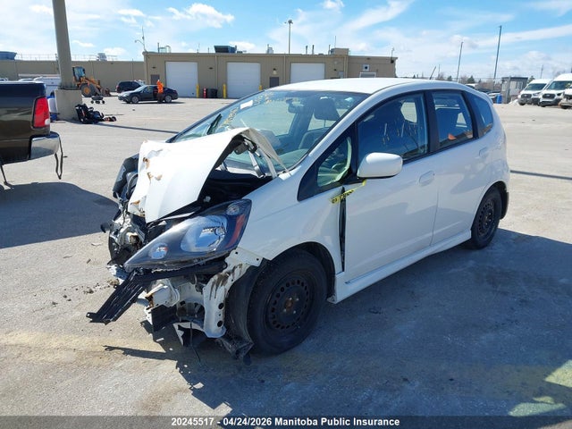 2013 Honda Fit Sport მანქანა იყიდება აუქციონზე, vin: LUCGE8H73D3010330, აუქციონის ნომერი: 20245517