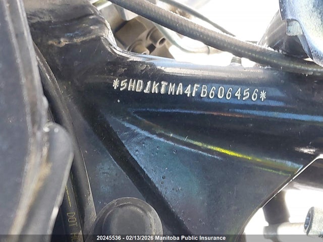 Harley Davidson Fltrxs Road Glide Special 2015 5HD1KTMA4FB606456 Image 10