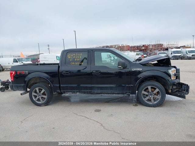 20245559 :رقم المزاد ، 1FTEW1EF3HKC14844 vin ، 2017 Ford F150 Xlt Supercrew مزاد بيع