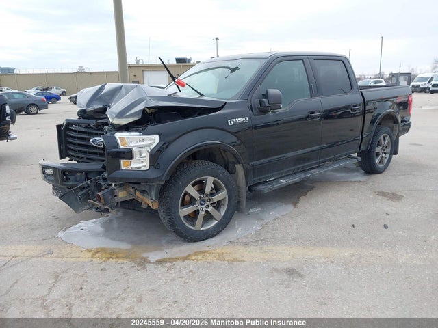 20245559 :رقم المزاد ، 1FTEW1EF3HKC14844 vin ، 2017 Ford F150 Xlt Supercrew مزاد بيع