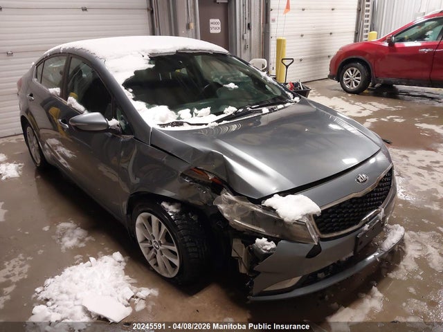 20245591 :رقم المزاد ، 3KPFL4A8XHE024791 vin ، 2017 Kia Forte Ex مزاد بيع