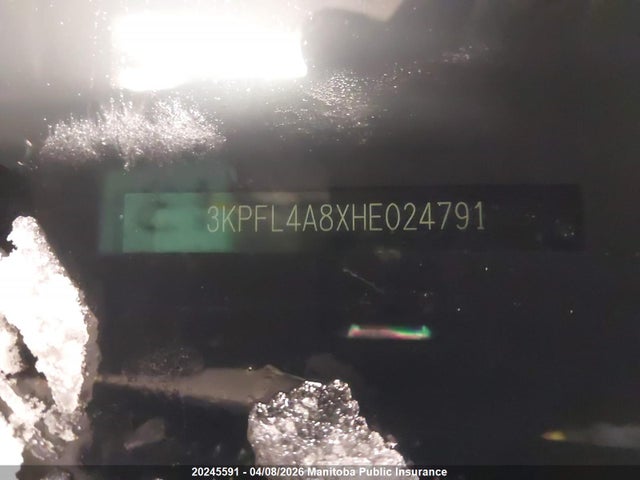 20245591 :رقم المزاد ، 3KPFL4A8XHE024791 vin ، 2017 Kia Forte Ex مزاد بيع