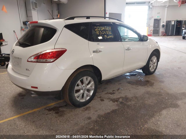JN8AZ1MW4EW501836 Nissan MURANO SL