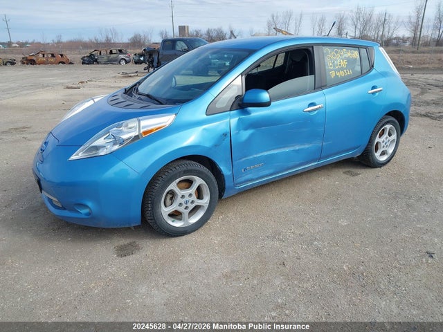 Продаж на аукціоні авто 2013 Nissan Leaf Sl, vin: 1N4AZ0CP1DC410321, номер лоту: 20245628