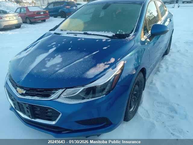 3G1BE5SM5HS534079 Chevrolet Cruze Lt Turbo