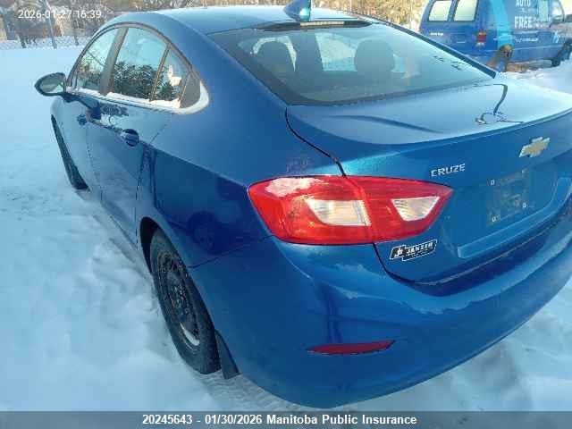 3G1BE5SM5HS534079 Chevrolet Cruze Lt Turbo