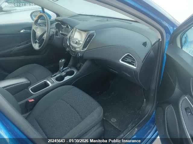 3G1BE5SM5HS534079 Chevrolet Cruze Lt Turbo