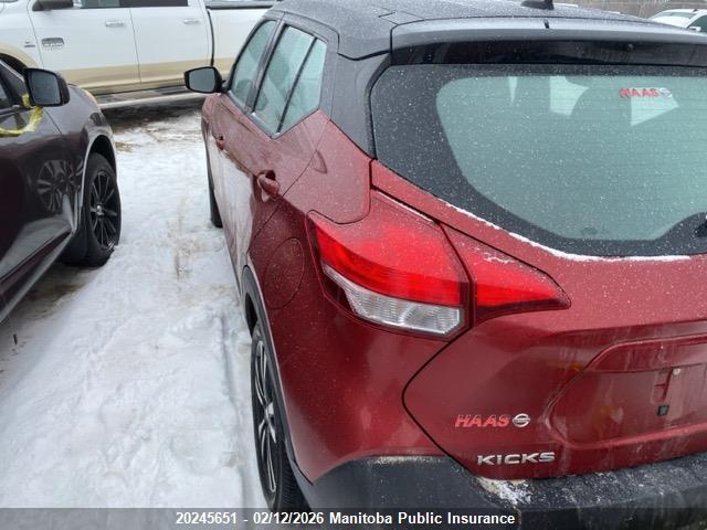 3N1CP5CU2KL510492 Nissan KICKS SV