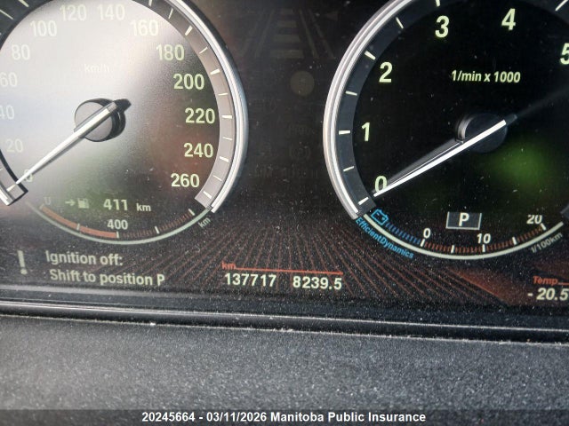 20245664 :رقم المزاد ، WBASP2C52BC338120 vin ، 2011 Bmw 535i Xdrive Gt مزاد بيع