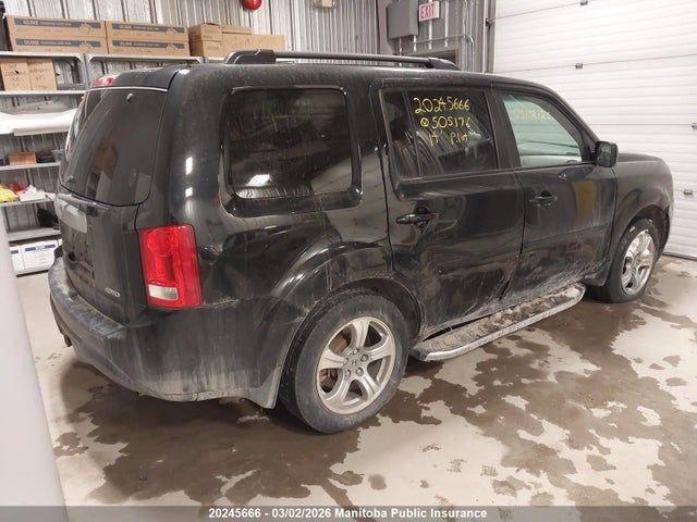 Honda Pilot Ex-l 2014 5FNYF4H55EB505176 Image 4