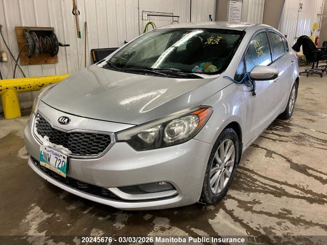 KIA FORTE LX 2014 KNAFX4A6XE5097537 Image 2