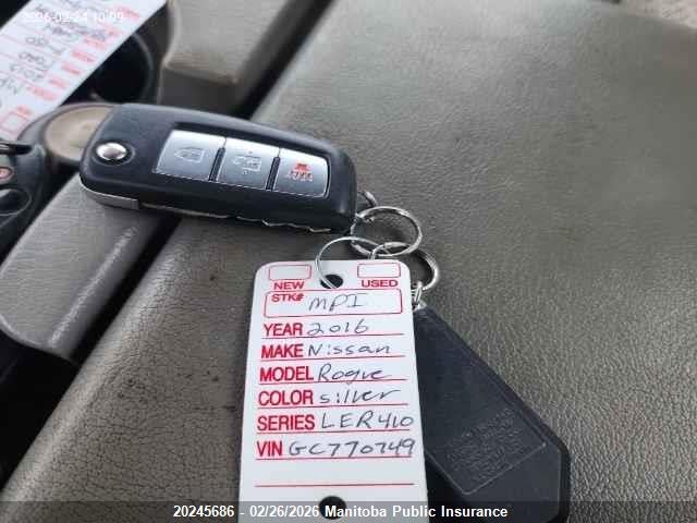 Nissan ROGUE S 2016 5N1AT2MV2GC770749 Image 11