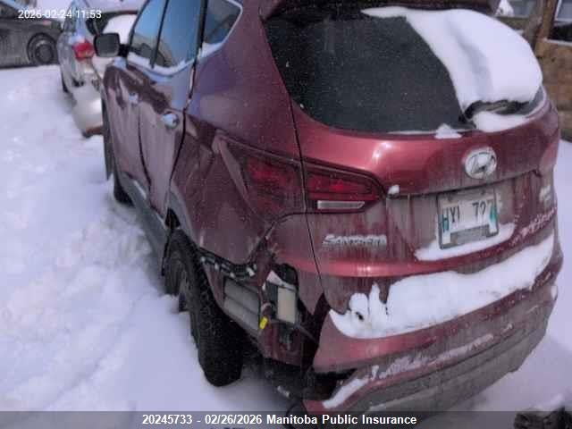 5XYZUDLB3JG517675 Hyundai SANTA FE SPORT
