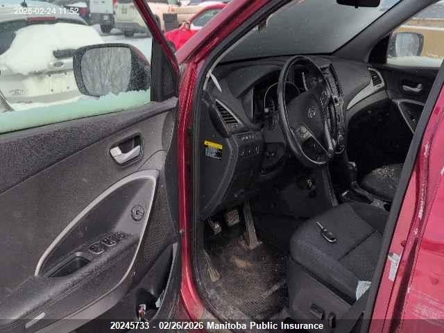 5XYZUDLB3JG517675 Hyundai SANTA FE SPORT